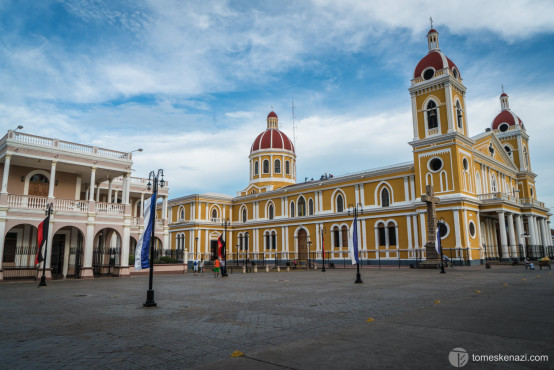 Main Granada Park square, Nicaragua