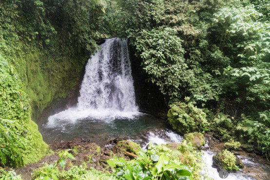Waterfall around Arenal volcano area, Costa Rica