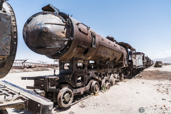 Train Cemetery, Uyuni Salt Flats, Bolivia