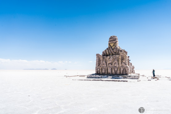Uyuni, one of the most iconic stops of the Dakar 2017, Bolivia
