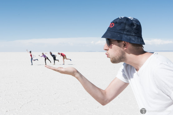 More fun... Uyuni Salt flats, Bolivia