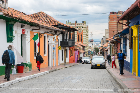 Streets of Bogota, Colombia
