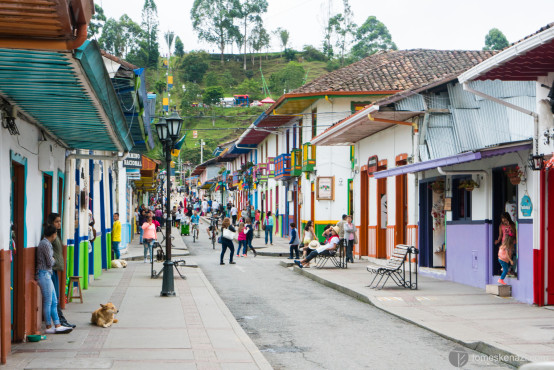 Streets of Salento, Colombia