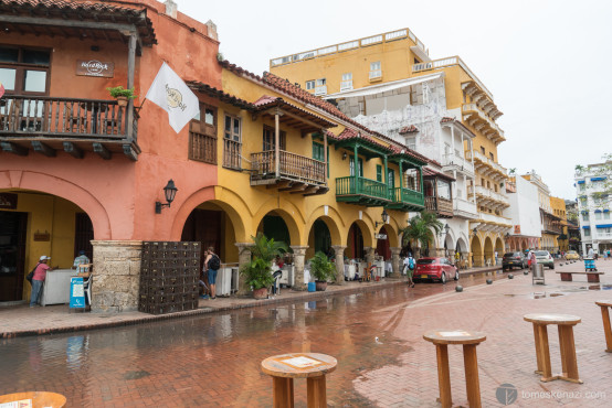 Streets of Cartagena, Colombia
