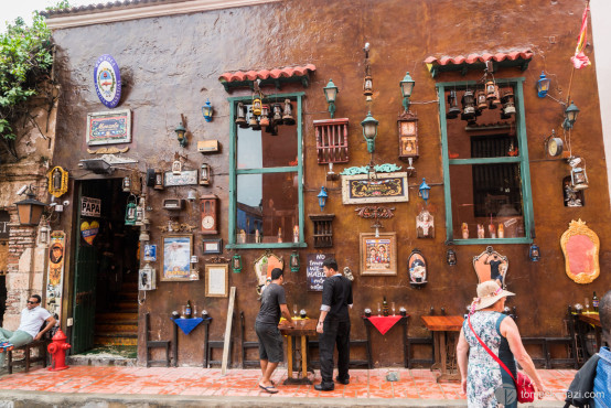 Streets of Cartagena, Colombia