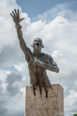 Freeing the slaves, Palenque, Colombia