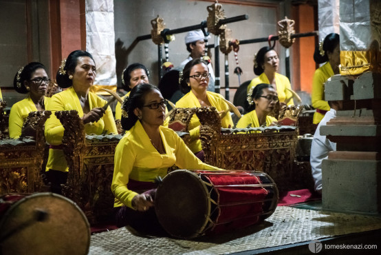 Celebrations in Local Ubud Temple, Bali, Indonesia