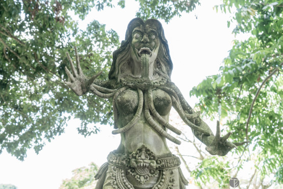 Statue in the Water Palace, Bali, Indonesia