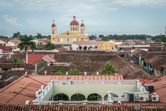 Granada viewed from la Iglesia de la Merced, Nicaragua