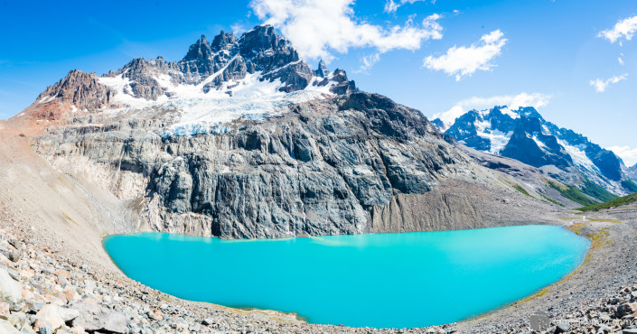 Laguna Cerro Castillo, Cerro Castillo, Chile.
