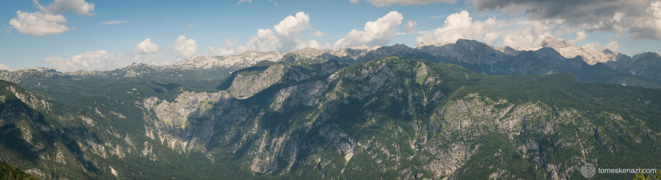 View from Vogel, Slovenia