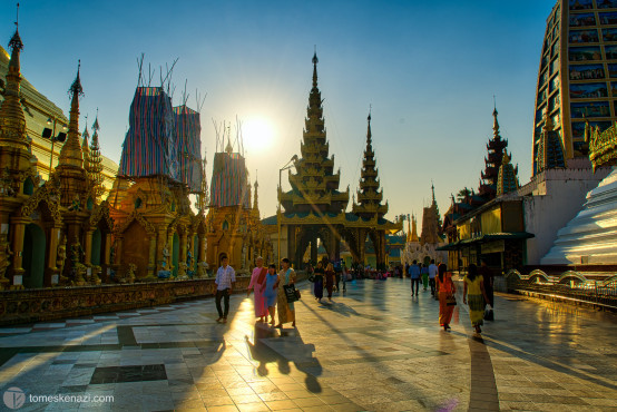 Shwedagon Pagoda, Yangon, Myanmar