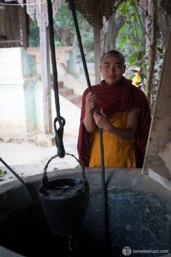 Monk, Old Bagan - Hsipaw, Myanmar