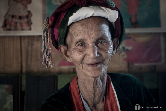 Grandma, village near Hsipaw, Myanmar
