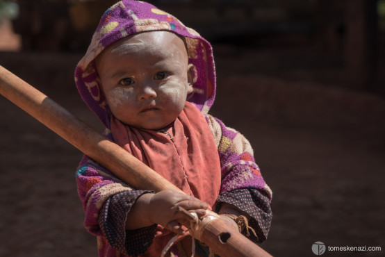 Villager Child, Hsipaw, Myanmar, Hsipaw, Myanmar