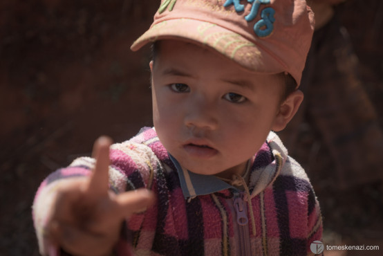 Villager Child, Hsipaw, Myanmar, Hsipaw, Myanmar