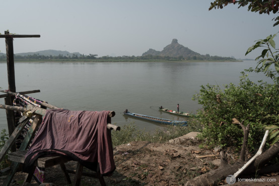 Hpa-Pu viewed from Hpa-An, Myanmar