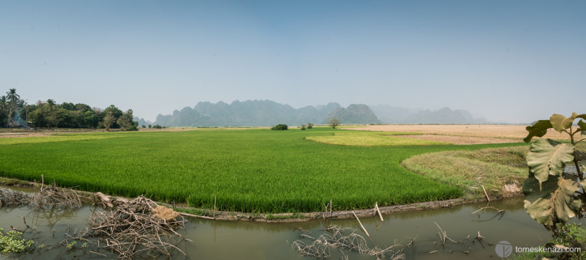 Saddan Cave Surroundings, Hpa-An, Myanmar