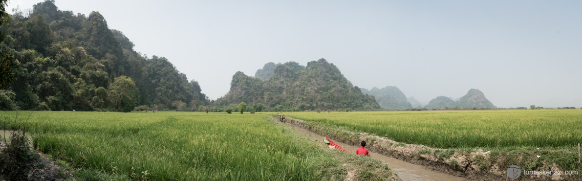 Around Saddan Cave, Hpa-An, Myanmar