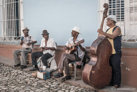 Street music, Trinidad, Cuba