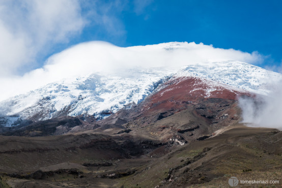 Cotopaxi Volcano, peaking at 5897m, Ecuador
