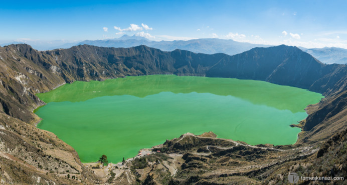 Quilotoa Lake/Caldera, Ecuador