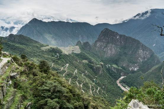 View from Machu Picchu, Peru