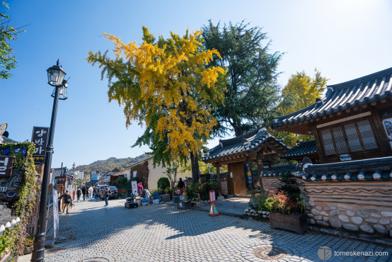 In the streets of Jeonju