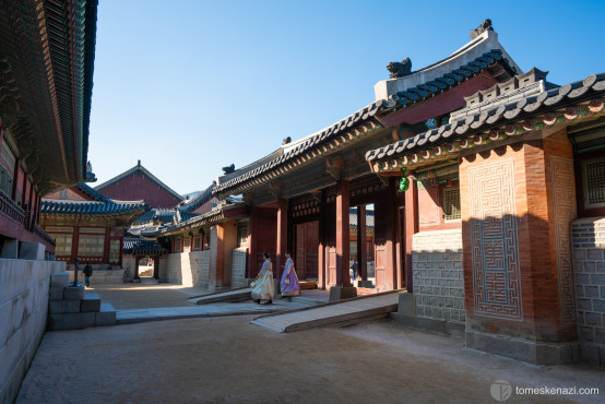 In Gyeongbokgung Palace, Seoul