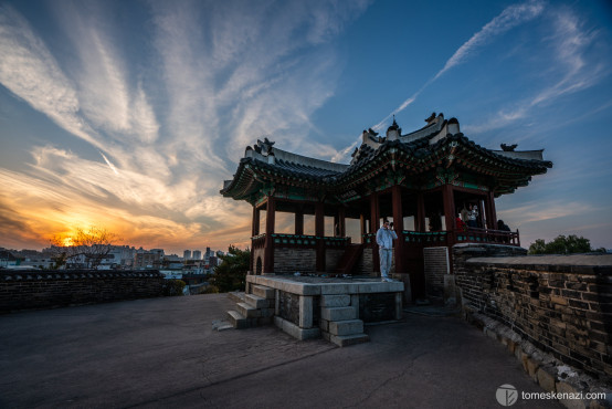 Sunset on Suwon