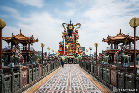 Zuoying Yuandi Temple, on the Lotus Pond, Kaohsiung, Taiwan