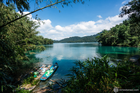 Peaceful views on Sun Moon lake, Taiwan